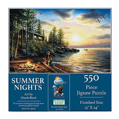 Summer Nights 550 piece Jigsaw Puzzle