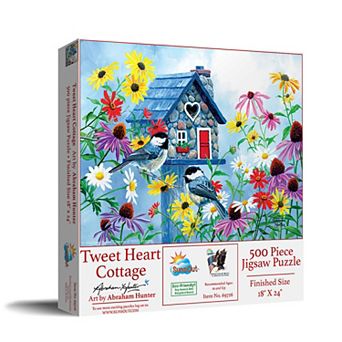 Tweet hearts Cottage 500 pc Jigsaw Puzzle