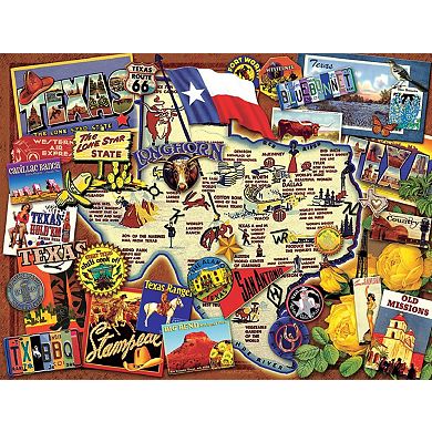 Texas: The Lone Star State 500 piece Jigsaw Puzzle