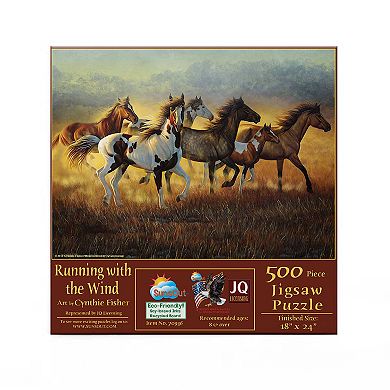 Running with the Wind 500 piece Jigsaw Puzzle