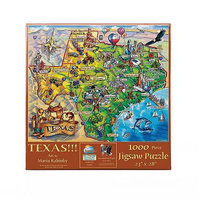 Texas 1000 piece Jigsaw Puzzle