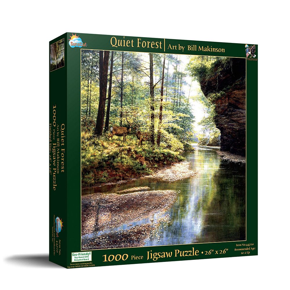Quiet Forest 1000 piece Jigsaw Puzzle