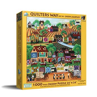 Quilter's Way 1000 pc Jigsaw Puzzle