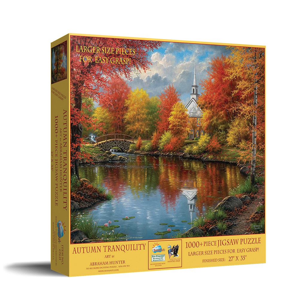 Autumn Tranquility 1000 piece Large Pieces Jigsaw Puzzle