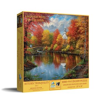 Autumn Tranquility 1000 pc Large Pieces Jigsaw Puzzle