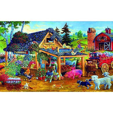 Fresh Fruits and Flowers 300 piece Jigsaw Puzzle