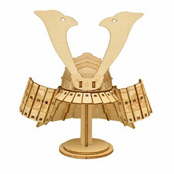 3D DIY Puzzle: Kabuto Samurai Warrior Helmet - 77 pc