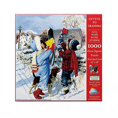Letter to Grandma 1000 piece Jigsaw Puzzle