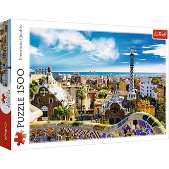 Trefl Red 1500 pc Puzzle - Park Güell, Barcelona