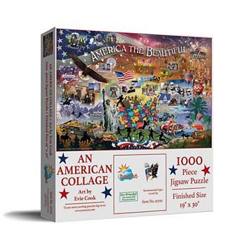An American Collage 1000 pc Jigsaw Puzzle
