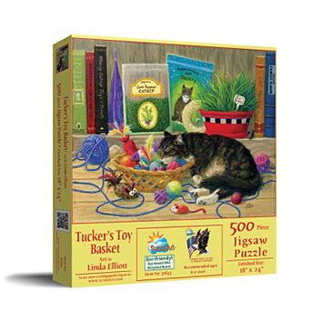 Tucker's Toy Basket 500 pc Jigsaw Puzzle