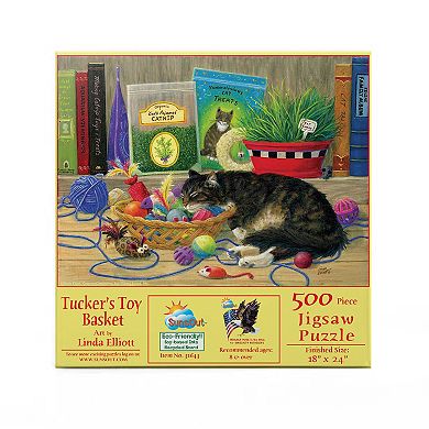 Tucker's Toy Basket 500 piece Jigsaw Puzzle