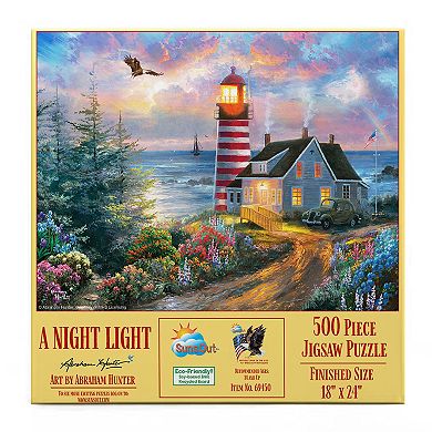 A Night Light 500 piece Jigsaw Puzzle