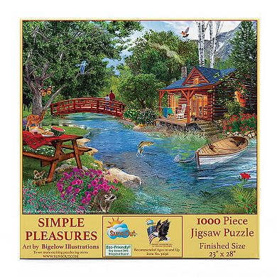 Simple Pleasures 1000 piece Jigsaw Puzzle