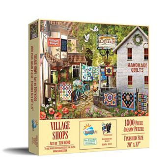 Village Shops 1000 pc Jigsaw Puzzle