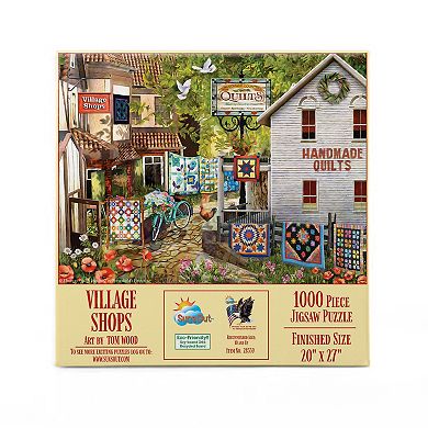 Village Shops 1000 piece Jigsaw Puzzle