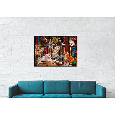 Library Kittens 1000 piece Jigsaw Puzzle