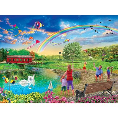 Kite flying 1000 piece Jigsaw Puzzle