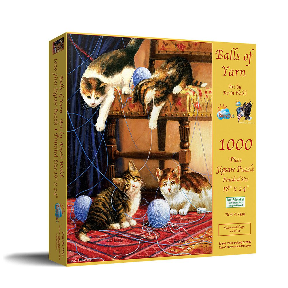 Balls of Yarn 500 piece Jigsaw Puzzle