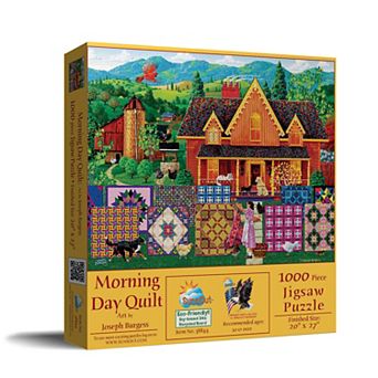 Morning Day Quilt 1000 pc Jigsaw Puzzle