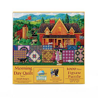Morning Day Quilt 1000 piece Jigsaw Puzzle