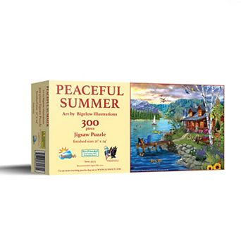 Peaceful Summer 300 pc Jigsaw Puzzle