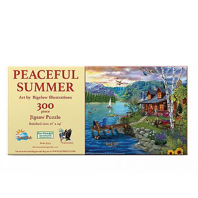 Peaceful Summer 300 piece Jigsaw Puzzle