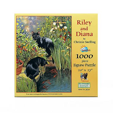 Riley and Diana 1000 piece Jigsaw Puzzle