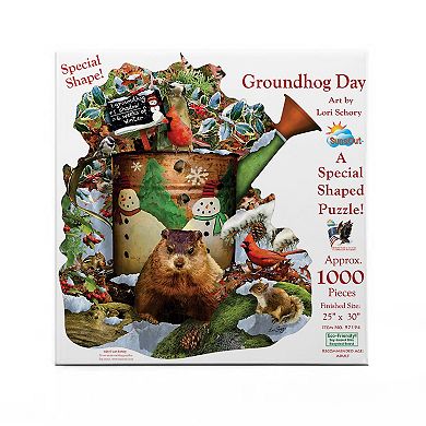 Groundhog Day 1000 piece Special Shape Jigsaw Puzzle