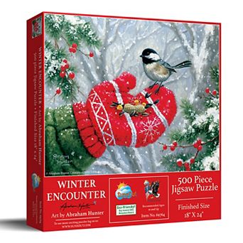 Winter Encounter 300 pc Jigsaw Puzzle