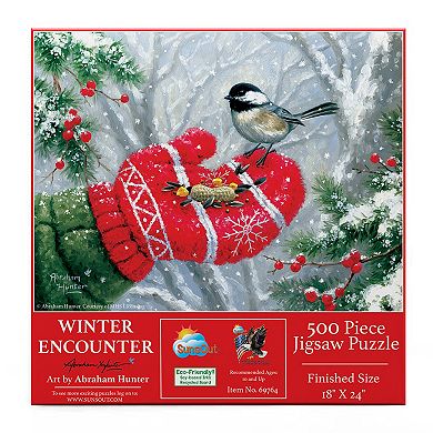 Winter Encounter 300 piece Jigsaw Puzzle