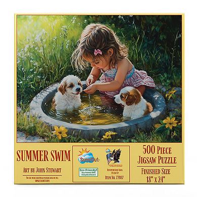 Summer Swim 500 piece Jigsaw Puzzle