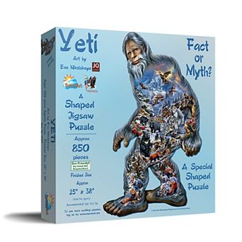 Yeti 850 pc Special Shape Jigsaw Puzzle