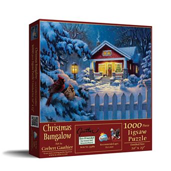 Christmas Bungalow 1000 pc Jigsaw Puzzle