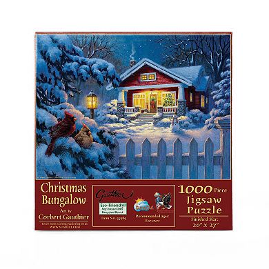 Christmas Bungalow 1000 piece Jigsaw Puzzle