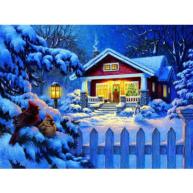 Christmas Bungalow 1000 piece Jigsaw Puzzle