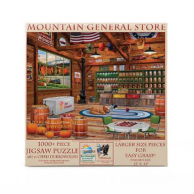 Mountain General Store 1000 piece Large Pieces Jigsaw Puzzle