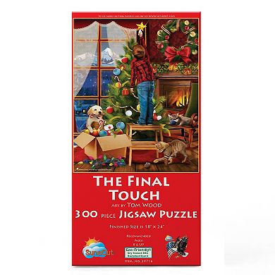 The Final Touch 300 piece Jigsaw Puzzle