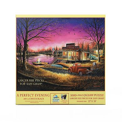 A Perfect Evening 1000 piece Large Pieces Jigsaw Puzzle