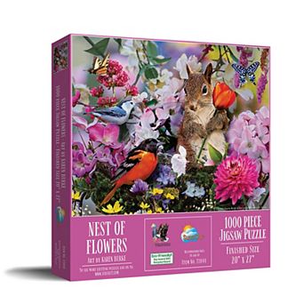 Nest of Flowers 1000 pc Jigsaw Puzzle