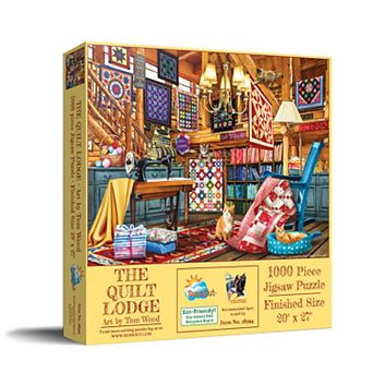 The Quilt Lodge 1000 pc Jigsaw Puzzle
