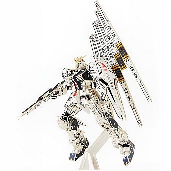 3D DIY Puzzle: RX-93 v-Gundam si-gu-mi PRO: Premium Mobile Suit - 373 pc