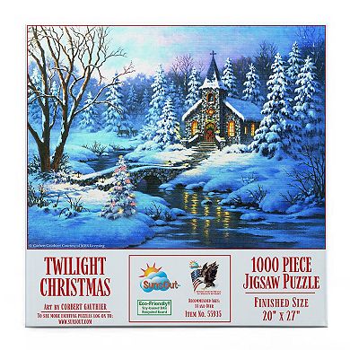 Twilight Christmas 1000 piece Jigsaw Puzzle