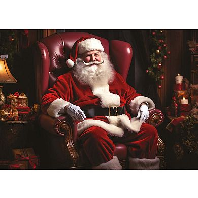 Trefl Red 500 Piece Puzzle - Holiday - Classic Santa