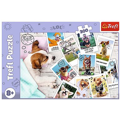 Trefl Red 300 Piece Kids Puzzle - Holiday Pictures