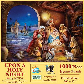 Upon A Holy Night 1000 pc Jigsaw Puzzle