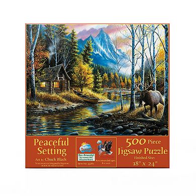 Peaceful Setting 500 piece Jigsaw Puzzle