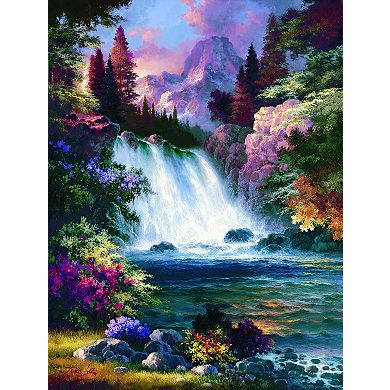 Sunrise Falls Spring 300 piece Jigsaw Puzzle