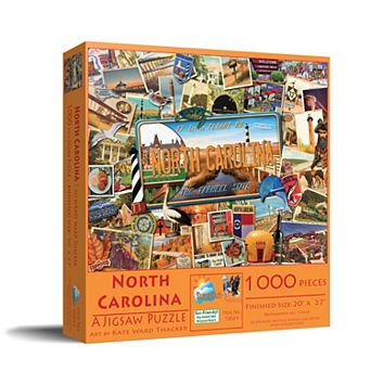 North Carolina 1000 pc Jigsaw Puzzle