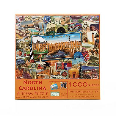 North Carolina 1000 piece Jigsaw Puzzle